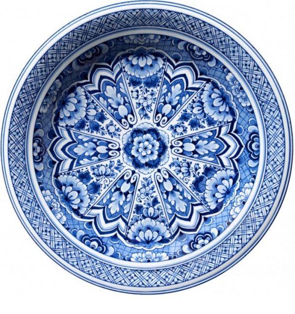 Moooi Carpets Delft Blue Plate vloerkleed
